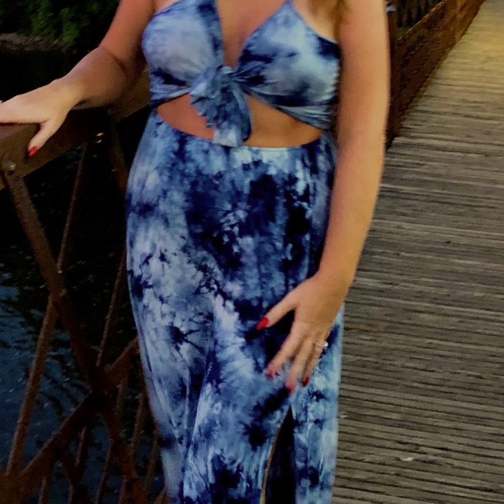 Tie dye dress